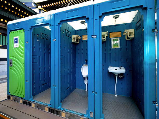 Porta potty delivery and setup in North Yelm, WA